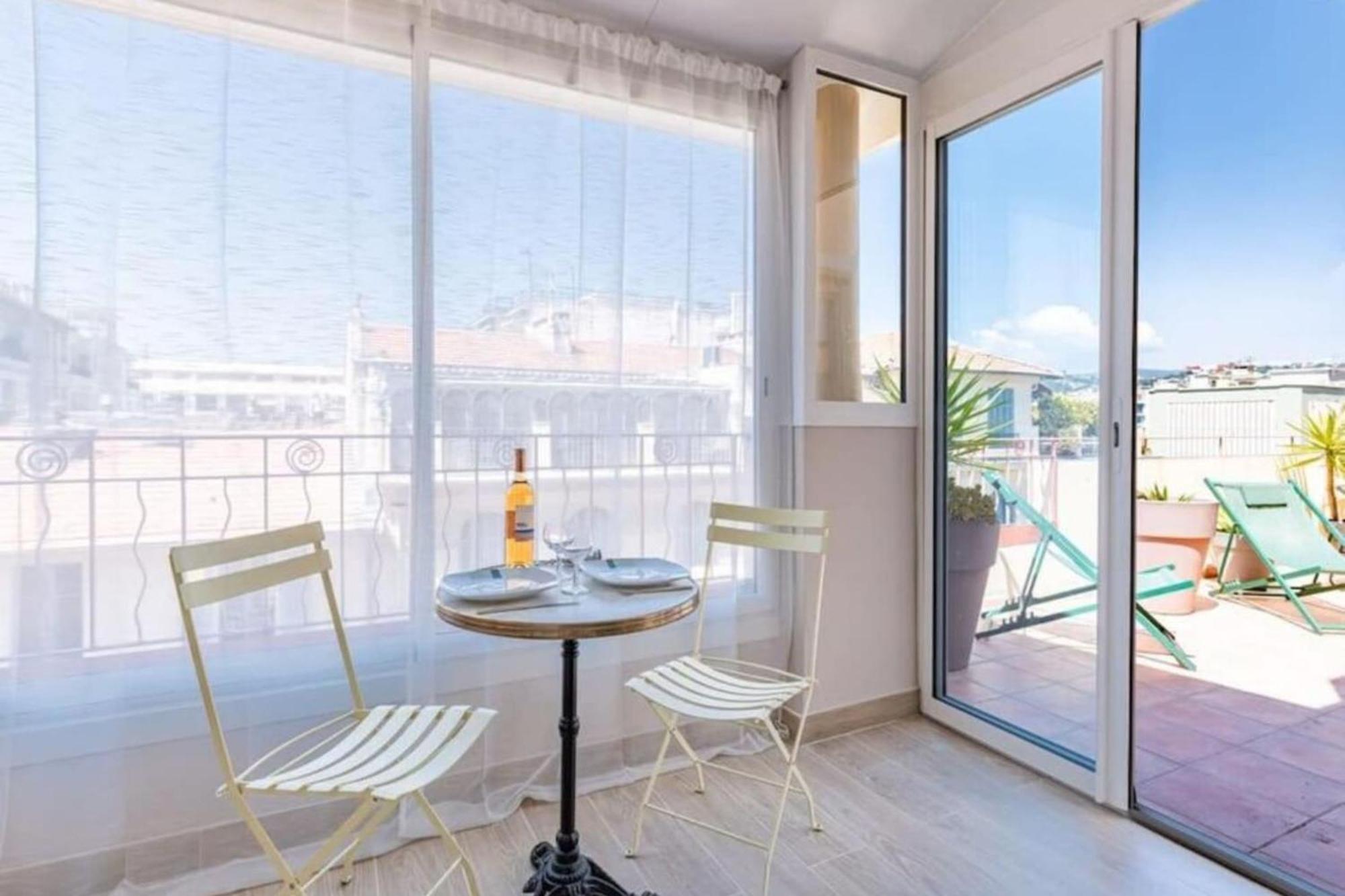 Lamartine - Studio W Terrace And Ac Very Central Ницца Экстерьер фото