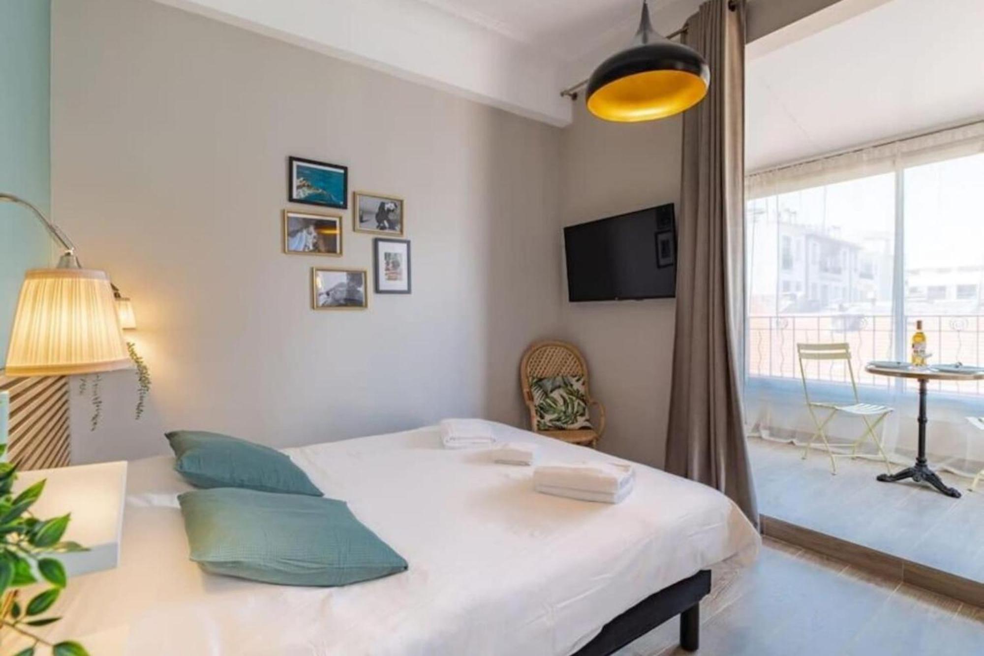 Lamartine - Studio W Terrace And Ac Very Central Ницца Экстерьер фото