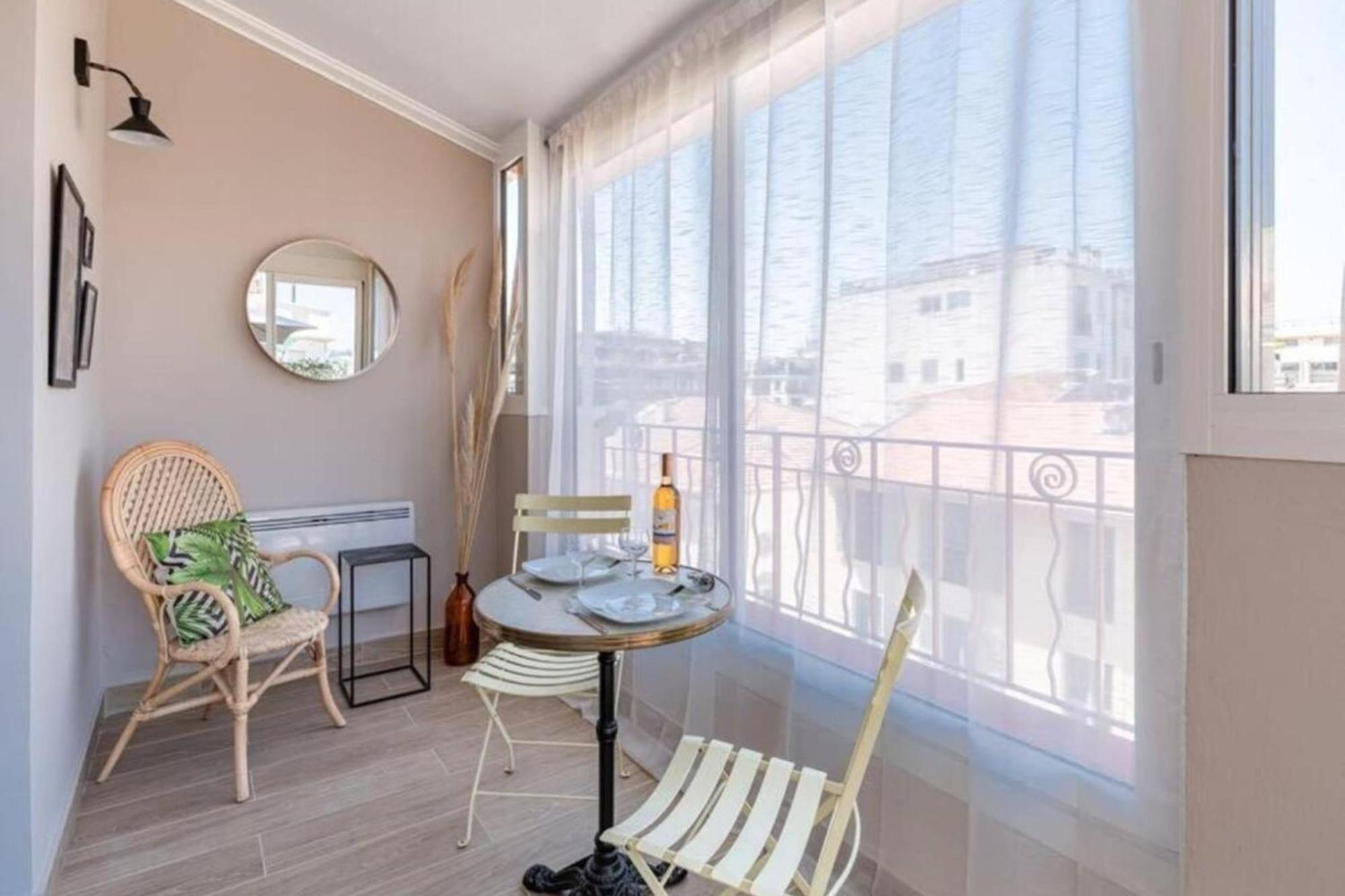 Lamartine - Studio W Terrace And Ac Very Central Ницца Экстерьер фото
